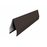 Ламель жалюзи Tokyo new 0,5 GreenCoat Pural BT, matt RR 32 темно-коричневый (RAL 8019 серо-коричневый)