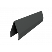 Ламель жалюзи Tokyo new 0,45 PE-Double RAL 7016 антрацитово-серый