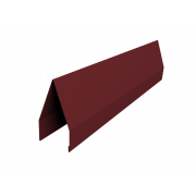 Ламель жалюзи Tokyo new 0,45 PE-Double RAL 3005 красное вино