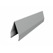 Ламель жалюзи Tokyo new 0,5 Satin RAL 9006бело-алюминиевый