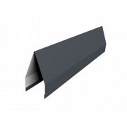 Ламель жалюзи Tokyo new 0,5 Satin RAL 7024 мокрый асфальт