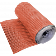 Лента для примыкания гофрированная алюминиевая Optima кирпичная, 280 мм (5м)