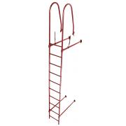 Лестница стеновая Grand Line RAL 3011 2,76м