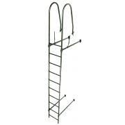 Лестница стеновая Grand Line RAL 6020 2,76м