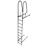 Лестница стеновая Grand Line RAL 9005 2,76м