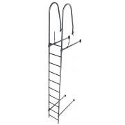 Лестница стеновая Grand Line RAL 7016 2,76м