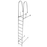 Лестница стеновая Grand Line RAL 7004 2,76м