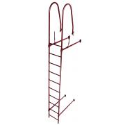 Лестница стеновая Grand Line RAL 3005 2,76м