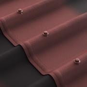 Черепица Ондулин красная