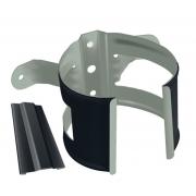 Кронштейн трубы на дерево Optima Matt 90мм RAL 7024