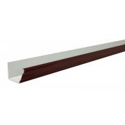 Желоб прямоугольный Vortex Matt 127мм 3м RAL 8017