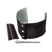 Кронштейн трубы на кирпич Optima Matt 90мм RR 32