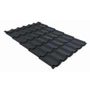 Профиль волновой модерн 0,45 Drap TX RAL 7024 мокрый асфальт