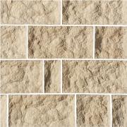 Рядовая плитка Zikkurat Монсеррат 1-20-00 с расшивкой 1 см, норма упаковки 0,5м2