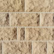 Рядовая плитка Zikkurat Монсеррат 1-08-00 с расшивкой 1 см, норма упаковки 0,5м2