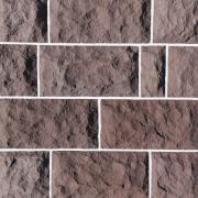 Рядовая плитка Zikkurat Монсеррат 1-28-00 с расшивкой 1 см, норма упаковки 0,5м2