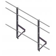 Ограждение кровельное Optima 1,2х2м RAL 8017