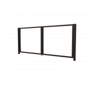 Ворота Жалюзи Texas 1,8х3,6 RR 32 без заполнения (ламель 125 мм)