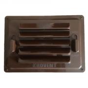 Вент.регулируемая решетка для цоколя Krovent (RAL 8017)