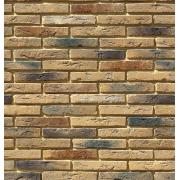 Рядовая плитка White Hills Остия брик 380-40 с расшивкой 1,2 см