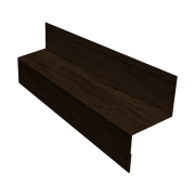 Отлив межэтажный 35 0,45 Print Premium Antique Wood TwinColor (2м)