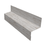 Отлив межэтажный 35 0,45 Print Elite Snow Wood TwinColor (3м)