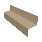 Отлив межэтажный 35 0,45 Print Elite Milky Wood TwinColor (2м)