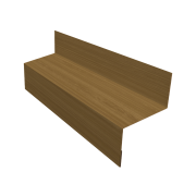 Отлив межэтажный 45 0,45 Print Elite Honey Wood TwinColor (2м)