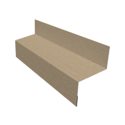 Отлив межэтажный 45 0,45 Print Elite Milky Wood TwinColor (3м)