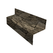 Отлив межэтажный 45 0,45 Print Elite King Stone TwinColor (3м)