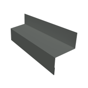 Отлив межэтажный 45 0,45 PE с пленкой RAL 7005 мышино-серый (3м)
