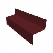 Отлив межэтажный 45 0,45 Drap TX RAL 3005 красное вино (2м)