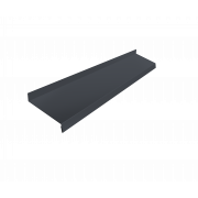 Отлив простой 100 0,5 Satin Matt TX RAL 7024 мокрый асфальт (3м)