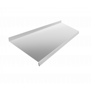 Отлив простой 200 0,4 PE с пленкой RAL 9003 сигнальный белый (2м)