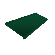 Отлив простой 250 0,45 Drap TX RAL 6005 зеленый мох (3м)