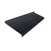 Отлив простой 250 0,45 Print Premium Grey Wood TwinColor (2м)