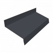 Отлив простой 50 0,5 PurPro Matt 275 RAL 7024 мокрый асфальт (2м)