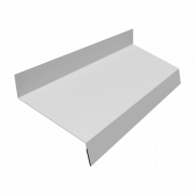 Отлив простой 70 0,45 Drap TX RAL 9003 сигнальный белый (3м)