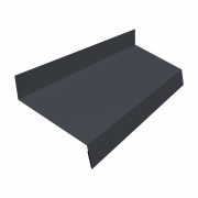 Отлив простой 70 0,45 PE-Double с пленкой RAL 7024 мокрый асфальт (2м)