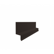 Отлив верхний фальц 0,45 Drap RR 32 темно-коричневый (3м)