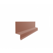 Отлив верхний фальц 0,5 Satin Matt RAL 8004 терракота (2м)