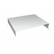 Парапетная крышка прямая 200мм 0,55 Zn (2,5м)