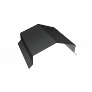 Парапетная крышка угольная 150мм 0,45 Drap TX RAL 7016 антрацитово-серый (3м)