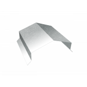 Парапетная крышка угольная 150мм 0,4 Zn (3м)