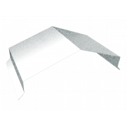 Парапетная крышка угольная 390мм 0,5 Zn (3м)