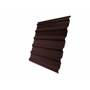 Профнастил C20R 0,45 PE NL805 серо-коричневый гефест