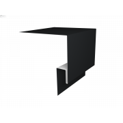 Планка околооконная сложная 200х50х18 (j-фаска) 0,5 Satin Matt TX RAL 7016 антрацитово-серый (3м)