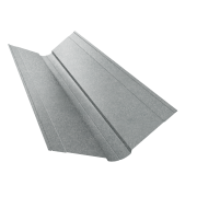 Планка ендовы верхней фигурной 150x150 0,7 Zn (2м)