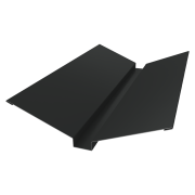 Планка ендовы верхней 115х30х115 0,5 Satin Matt RAL 7016 антрацитово-серый (3м)