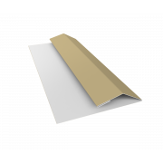 Планка финишная БХ new 0,45 PE с пленкой RAL 1014 слоновая кость (2м)